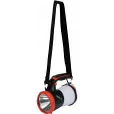 Ліхтар LED-діодний акумулятор YATO Li-Ion 3.7 В, 15 Вт, 600-1200 Лм, з ручкою, зарядний USB пристрій