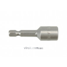 Насадка торцева магнітна YATO HEX-1/4" 10 х 48 мм