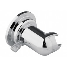 Тримач душових розприскувачів з присмоктувачем FALA обертовий, пластиковий ABS, покритий хромом