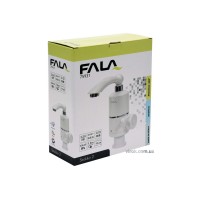 Нагрівач води проточної мережевий FALA до 60°С, 3 кВт, тиск 0,04-0,6 MPa, гусак l=100 см