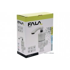 Нагрівач води проточної мережевий FALA до 60°С, 3 кВт, тиск 0,04-0,6 MPa, гусак l=100 см