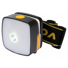 Ліхтар на чоло світлодіодний акумуляторний VOREL Li-Ion 3.7 В 850 мAгод 3 Вт 130+160 лм