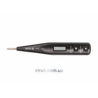 Індикатор напруги цифровий YATO 12-250 В