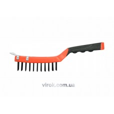 Щітка сталева YATO 200 мм 4 ряди