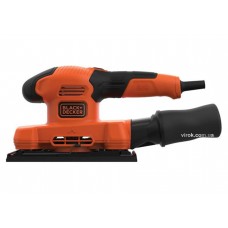 Шліфмашина вібраційна Black+Decker 150 Вт 14000 об/хв 92 х 230 мм