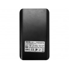 Апарат точкового зварювання портативний YATO акумул. Li-Po 4,2 В, 6.3 АГод, 500 А, вихідн- 2 А [30]