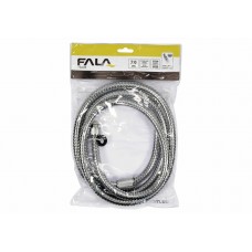 Шланг для душу FALA з нержавіючою сталевою хромованою гофрою G1/2 2 м