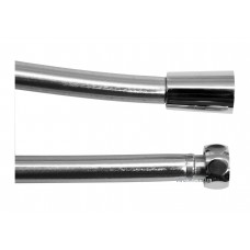 Шланг для душу FALA гладкий срібний з ПВХ G1/2 1.5 м