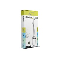 Душовий комплект "STEELY 1" FALA 2 функції висота 96-126 см