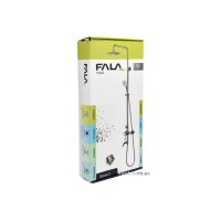 Душовий комплект "STEELY 2" FALA 2 функції висота 96-126 см