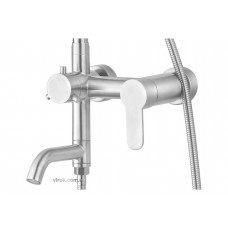 Душовий комплект "STEELY 3" FALA 2 функції висота 91-121 см