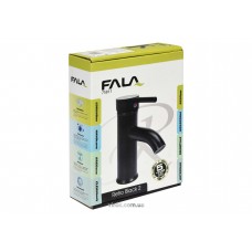 Змішувач води FALA для умивальника "RETRO BLACK 2" з кульовим регулятором