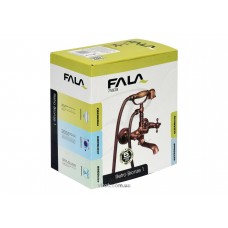 Змішувач води FALA для ванни з душом "RETRO BRONZE 1" з 2-ма вентлями