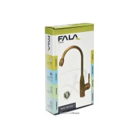 Змішувач води FALA для кухонної раковини "RETRO BRONZE 1" з кульовим регулятором