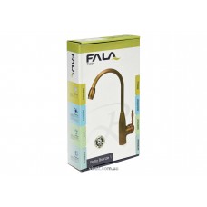 Змішувач води FALA для кухонної раковини "RETRO BRONZE 1" з кульовим регулятором
