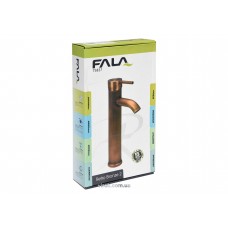 Змішувач води FALA для умивальника, високий "RETRO BRONZE 2" з кульовим регулятором