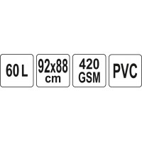 Мішок для крапельного зрошування з ПВХ FLO 60 л 92 х 88 см