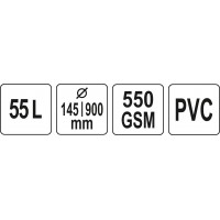 Мішок для крапельного зрошування з ПВХ FLO 55 л Ø145/900 мм
