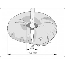 Мішок для крапельного зрошування з ПВХ FLO 75 л Ø145/1000 мм