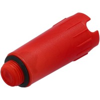 Заглушки монтажні до гідросистем VOREL Ø= 1/2", червоні, 10 шт [20]