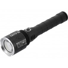 Ліхтар LED-діодний акумул. YATO Li-Ion 7.4 В, 5 АГод, режими 8000/4500/1150 Lm, заряджання від USB