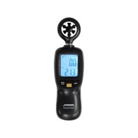 Анемометр електронний STHOR при вітрі 0- 30 м/с, при t= -10-+50 °С, живл. від батарейок 3х1,5 В ААА