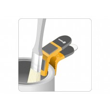 Тримач для пензля магнітний VOREL 90 мм пластикова ручка пружинний затиск