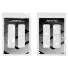 Лупа в пластиковій оправі VOREL з кріпленням на голову і регулюванням