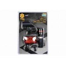 Ліхтар для велосипеда світлодіодний VOREL 3 Вт 150 лм 3 x ААА + 2 x АА