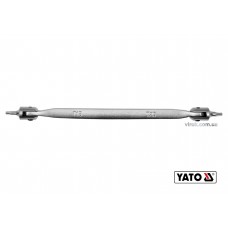 Ключ TORX двосторонній на шарнірах YATO Т15 х Т20 202 мм Cr-V