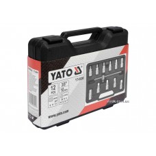 Набір ключів для зливної пробки YATO 3/8" 12 шт