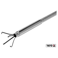 Схоплювач магнітний на гнучкому тримачі YATO 585 мм з LED підсвіткою