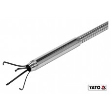 Схоплювач магнітний на гнучкому тримачі YATO 585 мм з LED підсвіткою