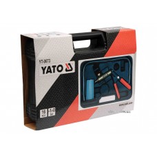 Помпа ручна вакуумна з насадками YATO 16 шт