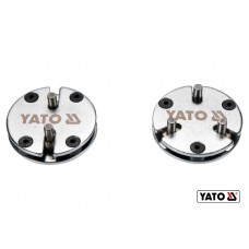 Адаптери з 2 і 3 штирями для втискання гальмівних поршнів YATO 2 шт
