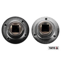 Адаптери з 2 і 3 штирями для втискання гальмівних поршнів YATO 2 шт