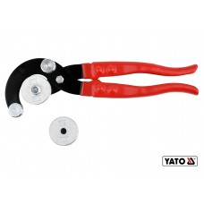 Згинач металевих прутів YATO Ø4.75-10 мм 255 мм під кут 90°