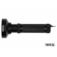 Ліхтар ультрафіолетовий з окулярами для перевірки банкнот YATO 100 LED 6 x AA 395 нм