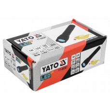 Ліхтар ультрафіолетовий з окулярами для перевірки банкнот YATO Li-Ion 3.7 В 1.5 Агод 1 Вт