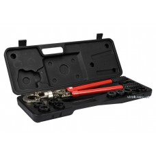 Прес-кліщі для труб YATO 57-80 см з насадками 9 шт