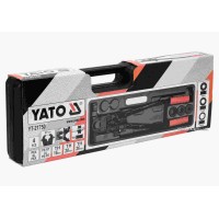 Прес-кліщі для труб YATO 53 см з насадками 3 шт