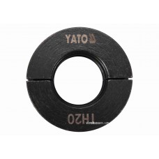 Насадка для прес-кліщів YT-21750 YATO TH20 мм