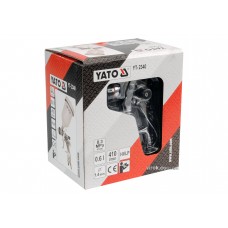 Пульверизатор YATO HVLP 1.4 мм з верхнім баком 0.6 л