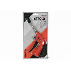 Пістолет пневматичний продувальний YATO з турбо-соплом 110 мм 1/4" 0.62 МПа