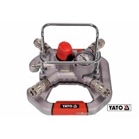 Розподільник повітря пневматичний YATO 1/4" 1.3 МПа 4 канали