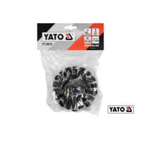 Щітка для очищення каналізації YATO 10 см з нейлона і поліпропіленового ворса до YT-24980