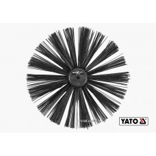 Щітка для очищення каналізації YATO 25 см з нейлона і поліпропіленового ворса до YT-24980