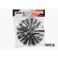 Щітка для очищення каналізації YATO 25 см з нейлона і поліпропіленового ворса до YT-24980