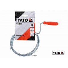 Трос для очищення каналізаційних труб YATO 5 мм x 1.5 м