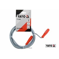 Трос для очищення каналізаційних труб YATO 6 мм x 3 м